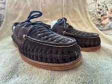 Sperry Gold Cup Authentic Orignal 2-Eye Woven Boat Shoe, Dark Brown, Mens US 10 picture