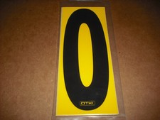 NEW (QTY 4) OTK Tony Kart Racing Adhesive Number CHOOSE YOUR # picture