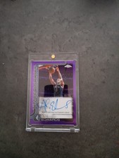Last price droptopps Chrome Update Purple Refractor Anthony Edwards AUTO 10/75 picture