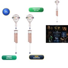 ICE ARMOR 2-PC 34 inch Air Balloon Wind Chime Set picture