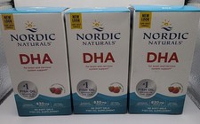 3x Nordic Naturals DHA Brain and Nervous System Support 90 Soft Gels EXP 09/2026 picture
