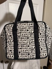 Rare Chanel Cristalle tote bag cloth insulated  picture