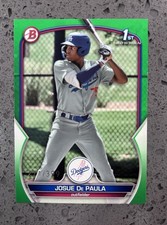 2023 Bowman - Prospects Josue De Paula #BP-111 Green /99 (RC) picture