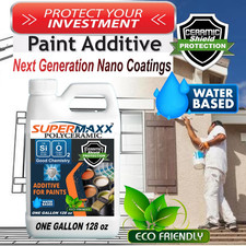 PAINT ADDITIVE FOR LATEX HOUSE PAINT ADVANCED LONG TERM CERAMIC PROTECTION 128oz picture