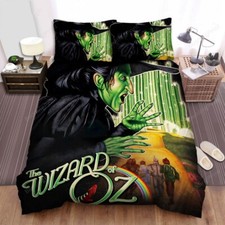The Wizard Of Oz Bedding Duvet Cover Set (3pcs), Wizard Bedspread Pillow Cases picture