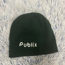 Men's Publix Supermarkets Employee Beanie Uniform Logo greenSz OS picture