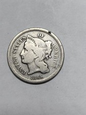 1865 Three Cent Nickel  CHEAP  K picture