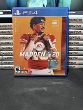 Madden NFL 20 PS4 PlayStation 4 Patrick Mahomes Cover TESTED WORKING picture