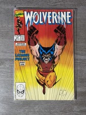 Wolverine #27 Marvel Comics 1990 Jim Lee Cover Lazarus Project Part 1 picture
