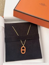 Authentic HERMES Chaine d'Ancre Iliad Necklace Women picture