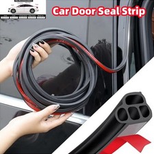 32.8Ft Car Rubber Seal Strip Molding Trim Door Edge Lock Protector Weather Strip picture