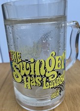 Vintage 2002 Zak Designs Austin Powers Graphic Icy Freezable Gel Beer Stein picture