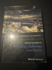 The Wiley Handbook of Psychology, Technology and Society (2015, Hardcover) picture