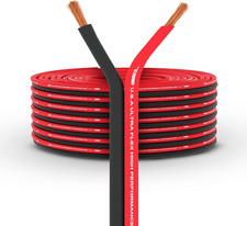 DS18 SW-16GA-100RB 16-GA Ultra Flex Speaker Wire Red and Black 100 Ft - Speaker picture