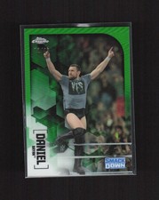 2020 Topps Chrome WWE Daniel Bryan #21 Green Refractor /99 picture