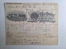 1894 Hodge Fence Co. Lake Charles Louisiana Cattle Illustrated Billhead Texas picture
