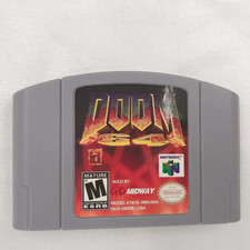 DOOM 64 N64 Game Cartridge USA Version picture