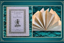 1927 D. H. Lawrence Printing Anomaly -Uncut Chapbook. Only One Of- One Found. picture