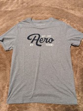 Aeropostale Gray Graphic T-Shirt Size Small picture