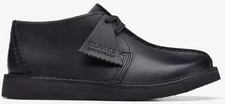 Clarks Desert Trek Black Leather - 26168132 - KIDS / JUNIORS picture