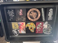 9 NEW CONDITION velcroo - sneak reapoer, eds manifesto, libre fighting, ETC picture