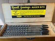 Complete Russell Jennings #100RJ Auger Bit Set 13 pc Stanley Works, Sheffield picture