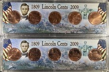 2009 P&D Lincoln Bicentennial Brilliant Uncirculated 10 Penny set picture