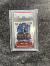 Panini 2024 Donruss Optic Drake Maye Uptowns RC #4 PSA 9 New England Patriots picture