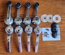 OEM 1977 4-Door Jeep Cherokee Window Crank, Door Handle, Hardware picture