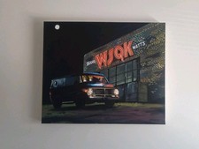 Stranger Things Original Acrylic Painting WSQK Radio Station Hand Painted Art picture
