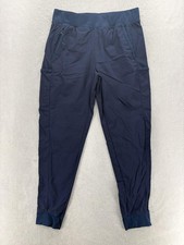Columbia Leslie Falls Jogger Pants Womens M Blue Stretch Casual Performance Camp picture