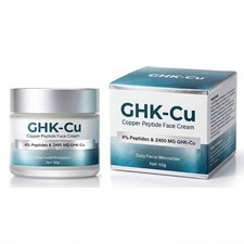 GHK-Cu Blue Copper Peptide Face Cream 4% 2400mg Night Moisturizer Anti-Aging picture