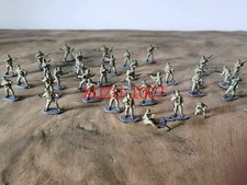 20/40pcs/set 1:72 WW II United States Painted Soldier Finished Military Model picture