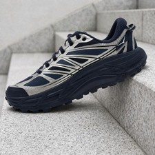 Hoka One One Mafate Speed 2 Varsity Navy Silver 1126851-VYNV Men's New picture