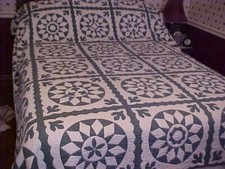 VTG 1957 Blazing Sun Quilt w/ Applique 88148 picture