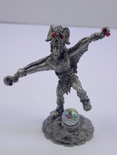 RARE Vintage Rawcliffe Pewter 1988 RF-1103: Bhunda Sag by Stephen Tofano picture