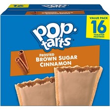 Pop-Tarts Breakfast Toaster Pastries Frosted Brown Sugar Cinnamon 16 Count, 27oz picture