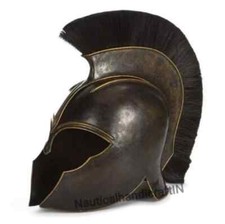 Brad Pitt Troy Helmet Greek Achilles Trojan Helmet Movie Trojan picture