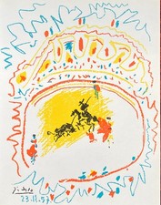 Signed original lithograph by Picasso picture