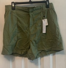 NWT Sanctuary Olive SZ L Women's Utility Shorts  picture