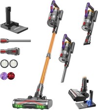 KIPMAX Cordless Vacuum Cleaner,Upgraded 650W/55KPA/70Mins/With No-Drill Charg... picture