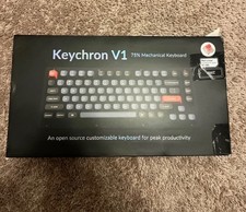 Keychron V1 Max QMK Wireless Mechanical Keyboard, 75% Layout Custom Knob picture