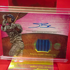 2014 Bowman Inception - Autographed Relics Miguel Sanó #AR-MSA Pink /50 (AU,... picture
