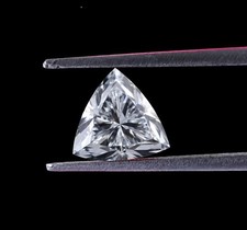 Certified 5 Ct Lab Grown Diamond Trillion Cut D Color VVS1 Clarity Loose Diamond picture