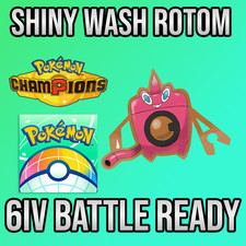 ✨6IV SHINY Wash Rotom Battle Ready🚀 POKEMON HOME✨Pokemon Champions✨ picture