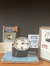 Pio Manzu Cronotime Table Clock for Alessi (1988 ed.); excellent/NOS Condition picture