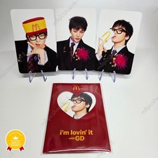 [IN HAND] G-DRAGON x McDonald’s Official Photocard Set (3ea) + Tracking Number picture