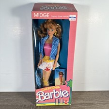Vintage Mattel California Barbie Midge 4442 With Comic Book Original Box OPENED picture