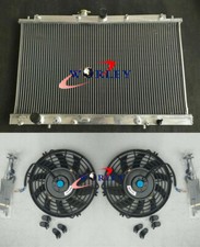 Aluminum Radiator & Fans For Honda Accord LX EX 3.0L Acura TL 3.2L 1998-2002 99 picture