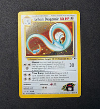 Erika's Dragonair 4/132 Gym Heroes Holo Rare Unlimited English 2000 LP- 💎 picture